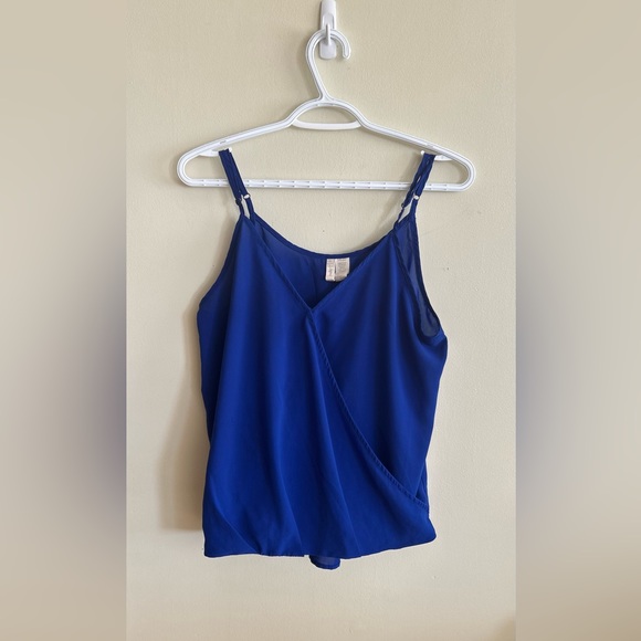 Bright Blue Japna Tank, Size M - Picture 2 of 6